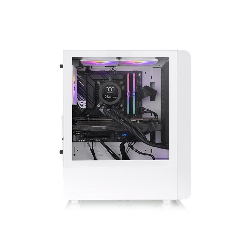 Thermaltake S200 TG ARGB Snow Mid tower slika 3