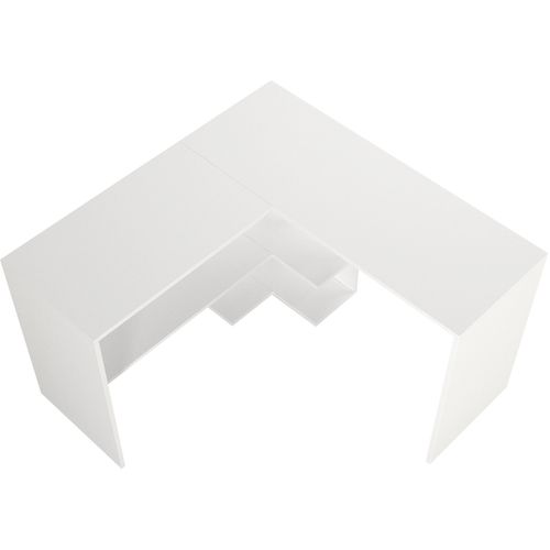 Woody Fashion Radni stol, Bijela boja, Stylo - White slika 6
