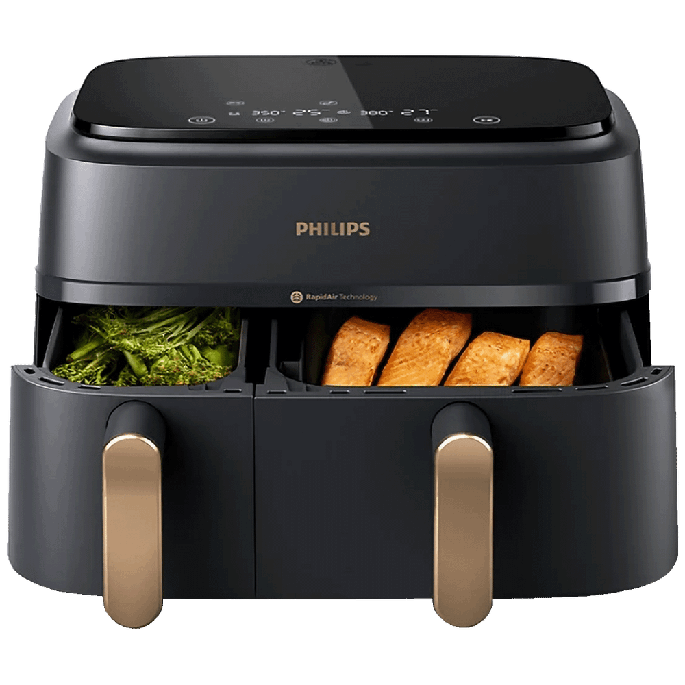 Philips Friteza na vrući zrak sa dvije košare, 2750W, 9 lit. - NA352/00 slika 4