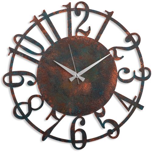 Wallity Ukrasni metalni zidni sat, Metal Wall Clock 15 - 3 slika 6