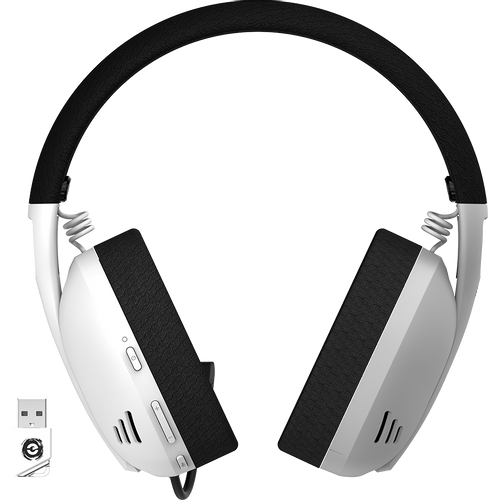 CANYON Ego GH-13, Gaming BT headset, +virtual 7.1 support in 2.4G mode, with chipset BK3288X, BT version 5.2, cable 1.8M, size: 198x184x79mm, White slika 3