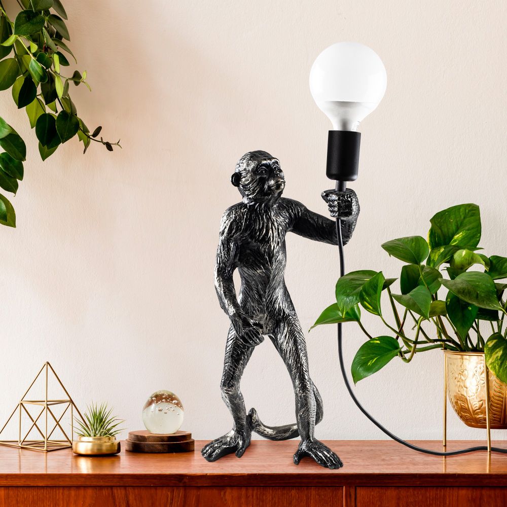 Singe Crna Stočna Lampa slika 1