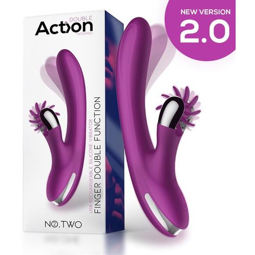 Action No.Two Finger Double Function Vibrator slika 1