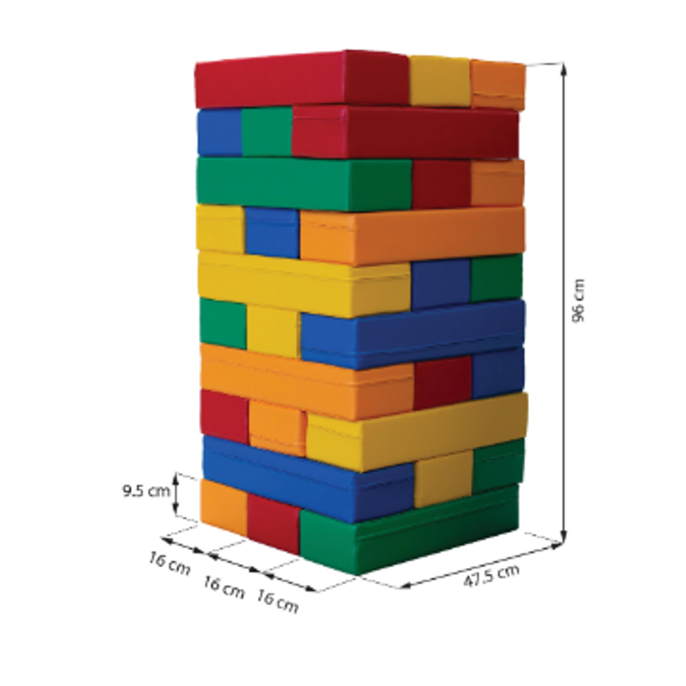 IGLU Soft Play Set TUMBLING TOWER - Šareni slika 2