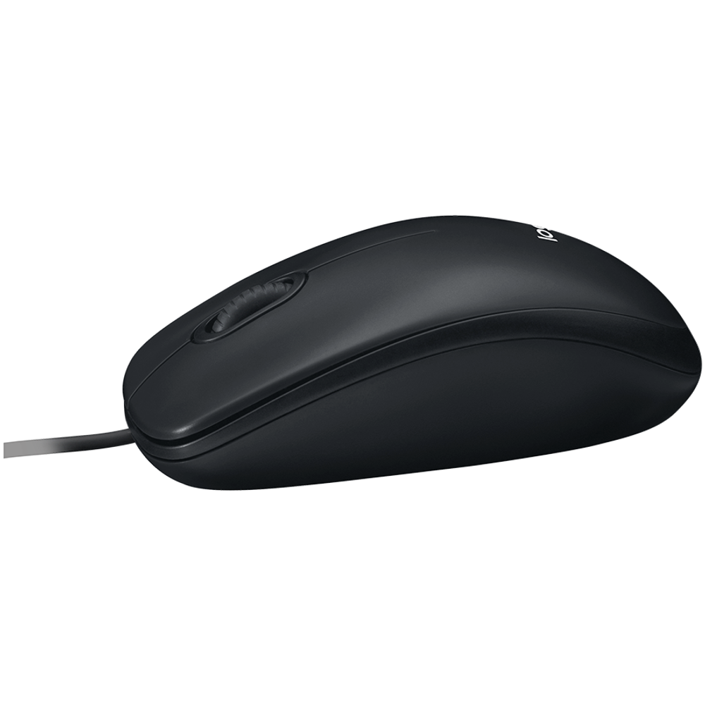 LOGITECH B100 Kablovski Miš - Crni - USB - B2B slika 4