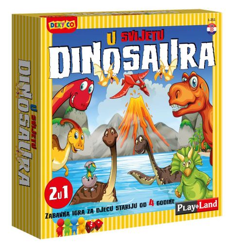 Društvena igra Playland svijet dinosaura L-251 HR +4 slika 1