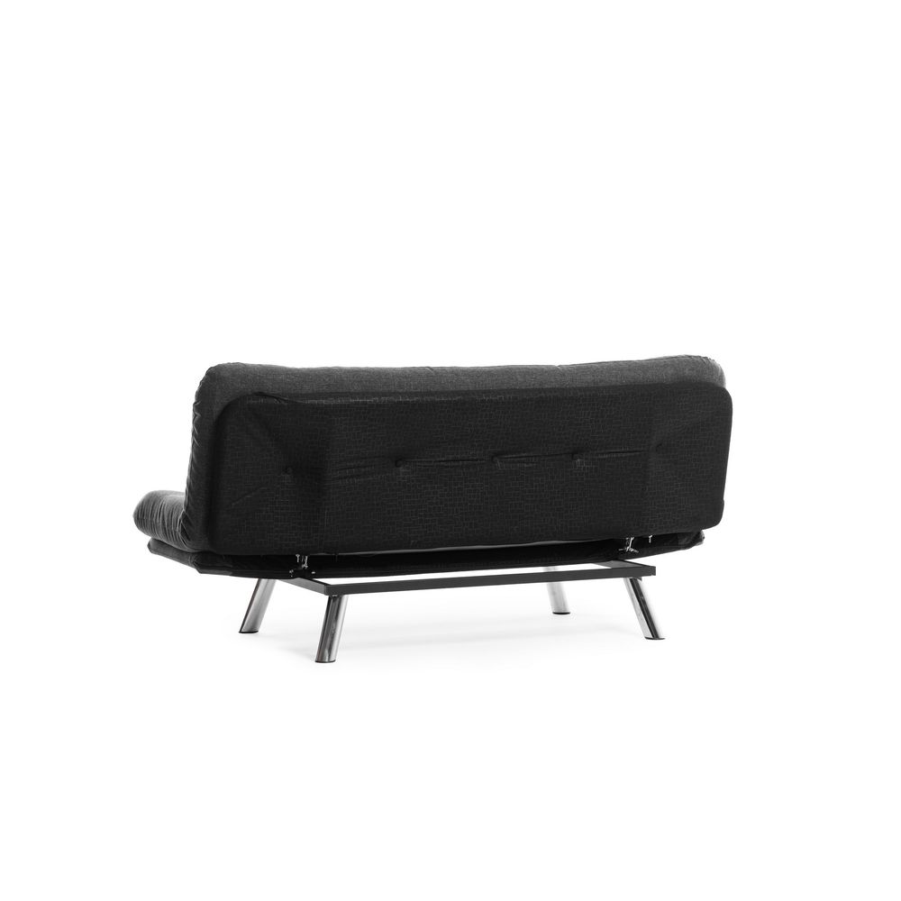 Misa Small Sofabed - Tamnosiva Trosjed-Krevet slika 9