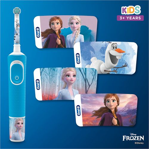 Oral-B električna četkica D100 kids Frozen 2 + putna torbica - EOL slika 4