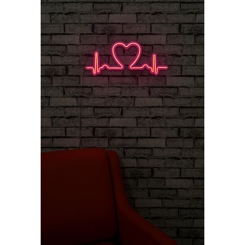 Wallity Ukrasna plastična LED rasvjeta, Love Rhythm - Pink slika 11