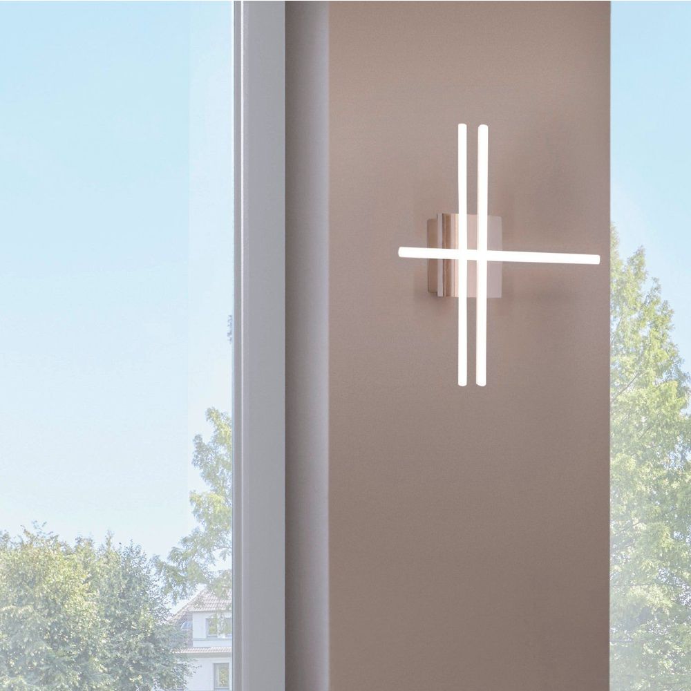 Eglo Lasana 1 Stropna LED Lampa, 18W, Promjer 500mm, Aluminij/Krom, Bijela slika 7