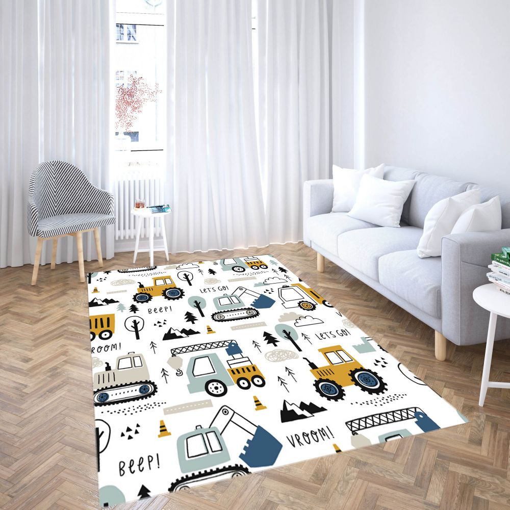 Cgkids22 - Višebojni Tepih (100 x 140 cm) slika 1