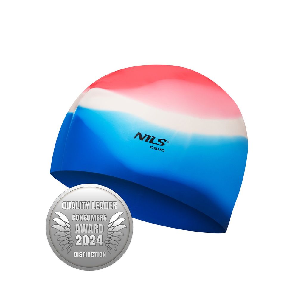 Nqc višenamjerna m03 silikonska kapa za plivanje nils aqua slika 4