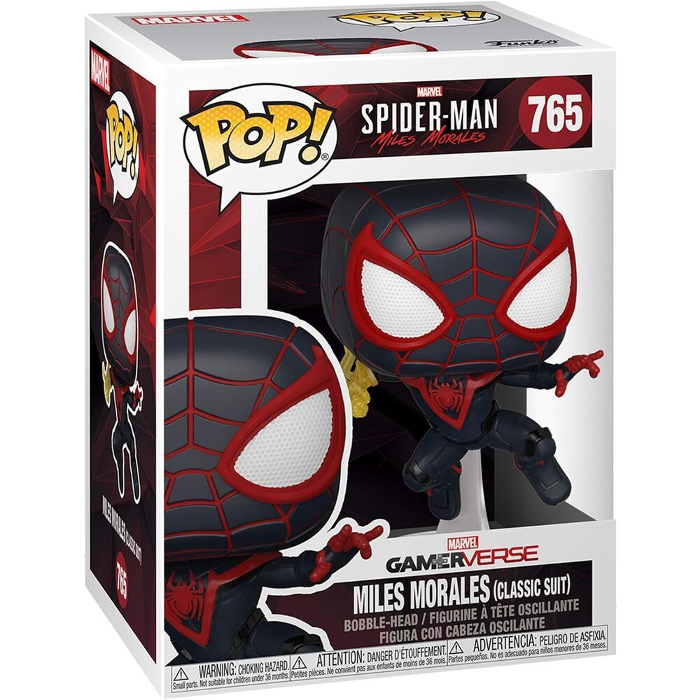 Funko POP figura Spiderman Miles Morales - Klasično Odijelo slika 3