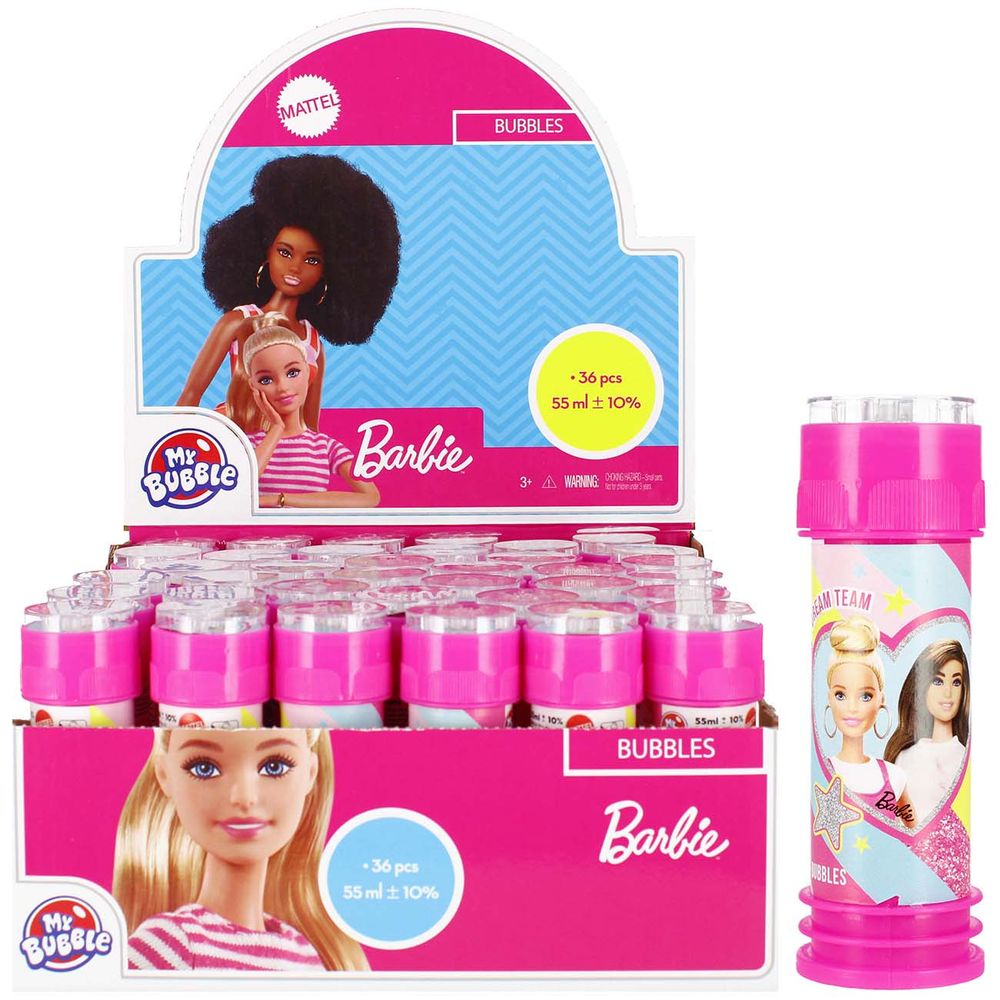 Puhalica balončića od sapunice Barbie 55ml, 1kom slika 1