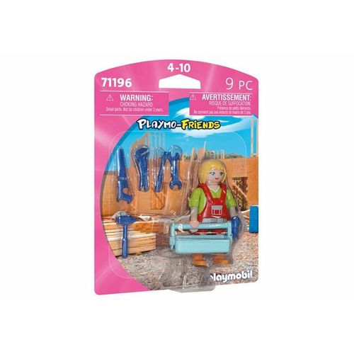 Playset Playmobil 71196 Playmo-Friends Technician 9 Dijelovi slika 1