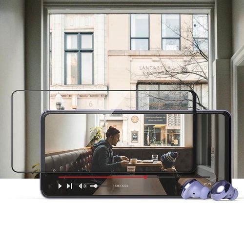 Ringke Invisible Defender ID staklo Kaljeno staklo 2,5D 0,33 mm za Samsung Galaxy A52 5G / A52 4G slika 3