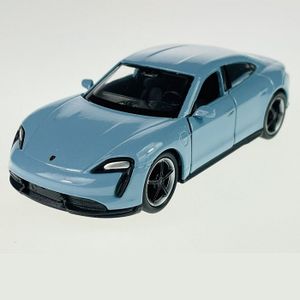 Porsche Taycan Turbo S blue 1:34