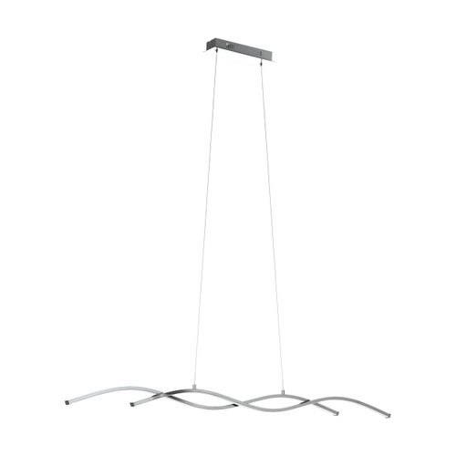 Eglo Lasana 2 visilica/2, led, 2x14w, d 1200, alu/krom-bijela  slika 1