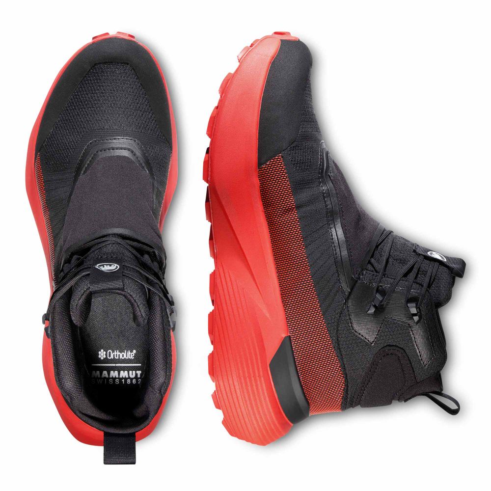 MAMMUT Muške patike za planinarenje Aenergy Ultra Mid GTX Black/Mammut Red slika 5