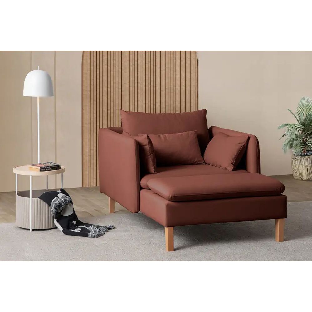 Wing Chair Flexy - Crvena boja slika 2