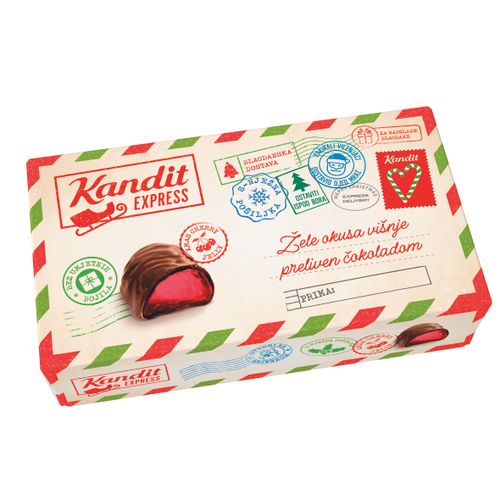 Kandit Xmas Jelly  bananice 320 g slika 1