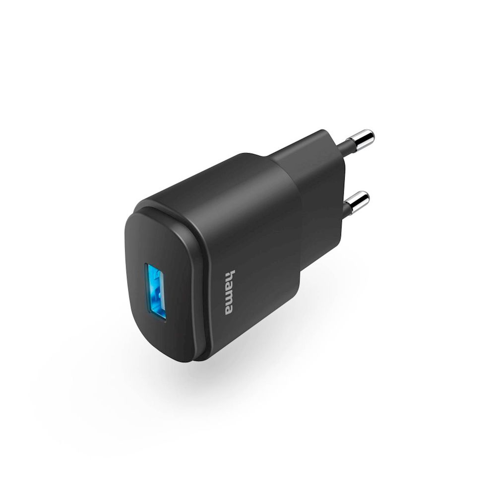 Adapter Hama USB-A 6w, Black slika 1