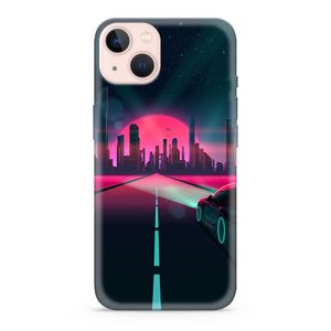 Futrola ULTRA TANKI PRINT CLEAR NEON WAVE za iPhone 13 NW01