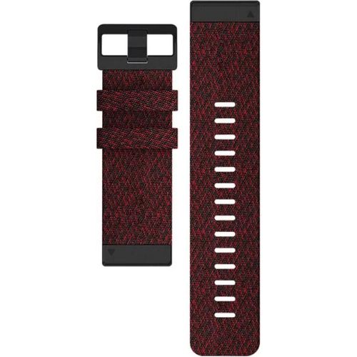 Garmin Zamjenski remen za fenix 6x - Heathered Red Nylon                        slika 1