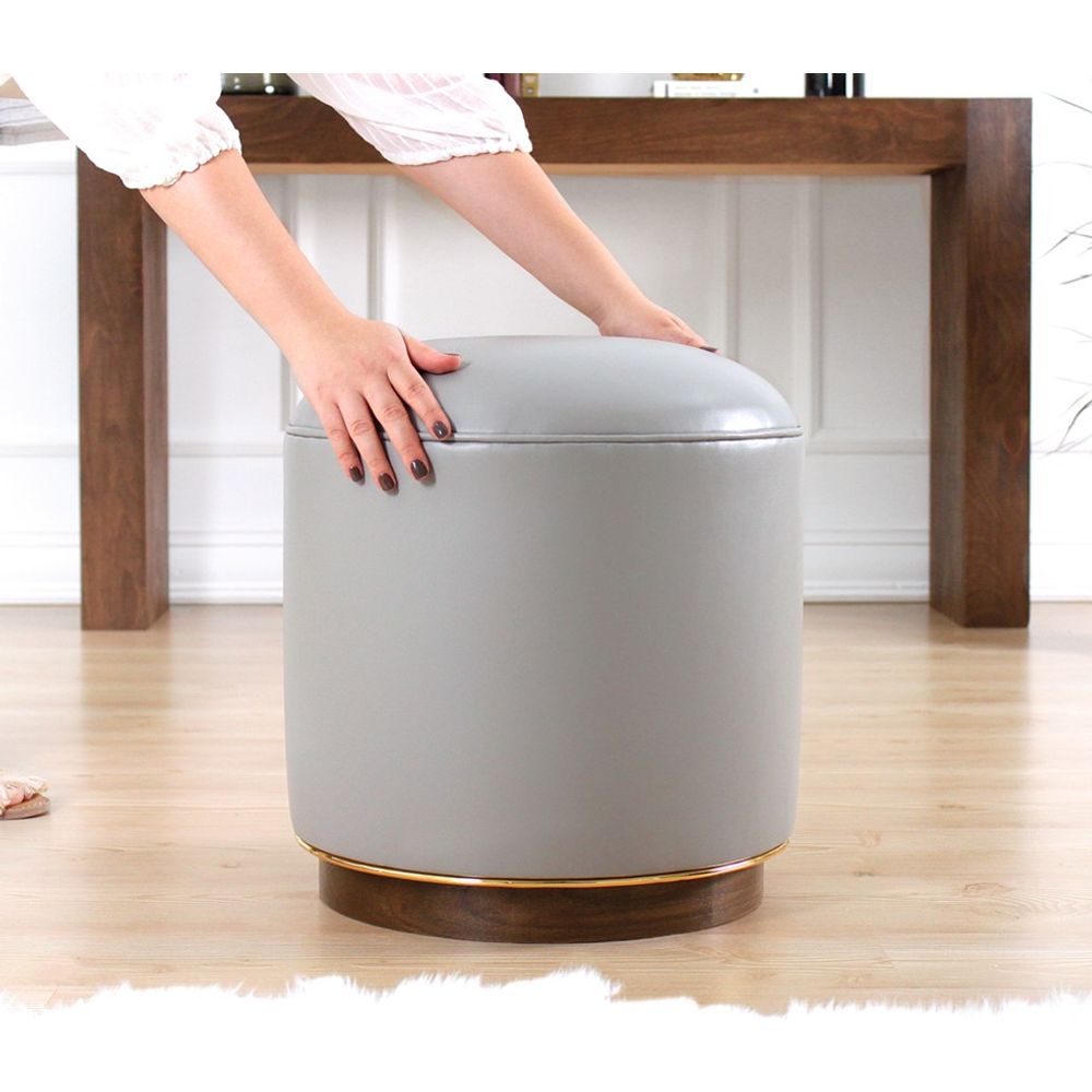 Milotte - Sivi Pouf slika 3