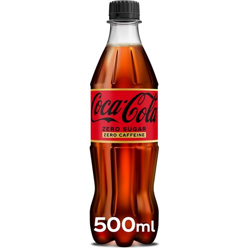 Coca-Cola Zero Sugar Zero Coffeine 0,5l 12/boca slika 1