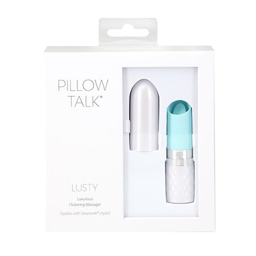 Pillow Talk - Lusty Luxurious Flickering Massager Teal slika 3