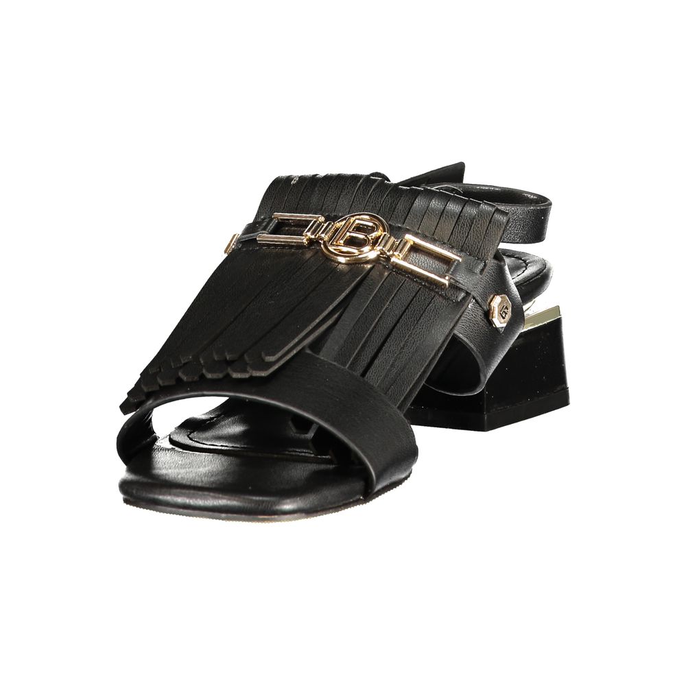 LAURA BIAGIOTTI WOMEN'S BLACK SANDALS slika 3