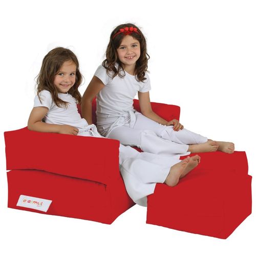 Atelier Del Sofa Double Kid - Crvenibaštenska ležaljka-fotelja slika 1