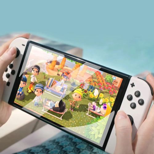 Lito 2.5D klasično zaštitno staklo za Nintendo Switch OLED, prozirno slika 6