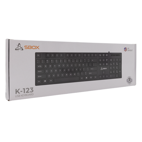 Sbox tipkovnica K-123 US slika 5