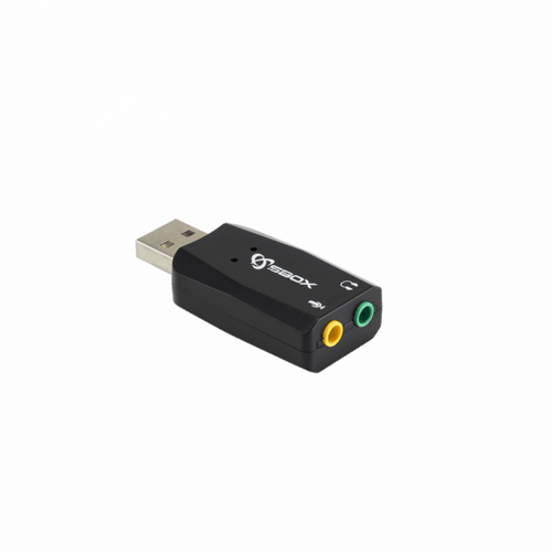 S BOX Adapter USB C11, USB / 2 x 3,5 mm slika 1