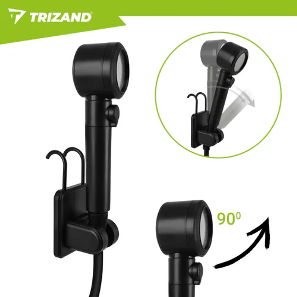 Trizand putni tuš s baterijom od 8000 mAh slika 6