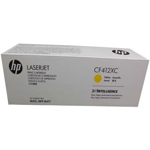 CF412XC, HP toner, bijela kutija, 5000 str, yellow slika 1