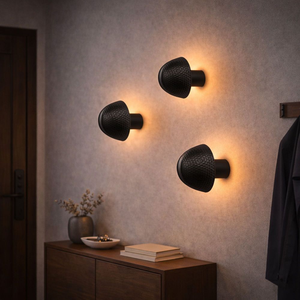 Zidna Lampa Petek - 16180 - E, boje: Crna slika 3