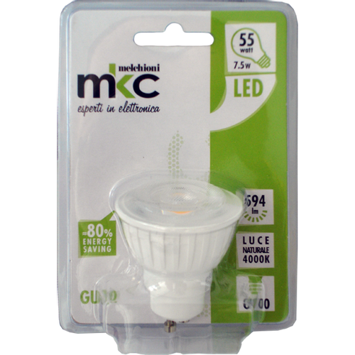 MKC Sijalica,LED 7.5W, 220V AC,60° prirodno bijela svjetlost - LED MR-GU10/7.5W-N slika 2