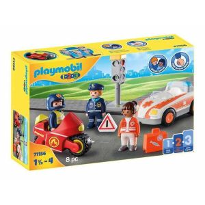 Playset Playmobil 71156 1.2.3 Dan za Danom Heroji - 8 Dijelova