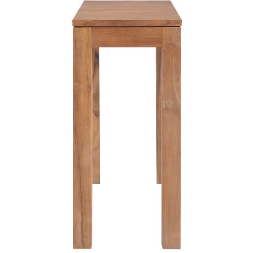 Konzolni stol od tikovine s prirodnom obradom 110 x 35 x 76 cm slika 21