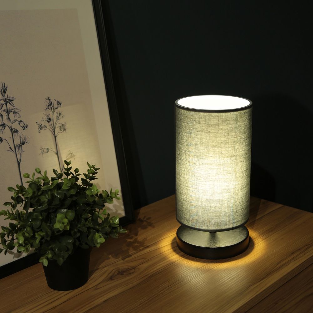 AYD-2897 Antracitna Stolna Lampa slika 1