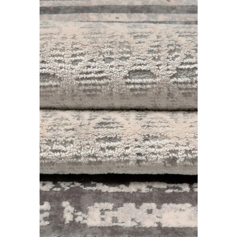Granada - 6078 Sivi Tepih za Dvoranu (100 x 300 cm) slika 4