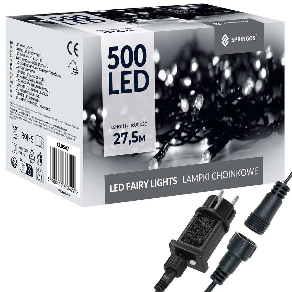 Cl0547 božićna lampica 500 led slika 2