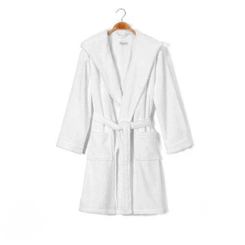 L'essential Maison Chicago Hooded - White White Bathrobe slika 1