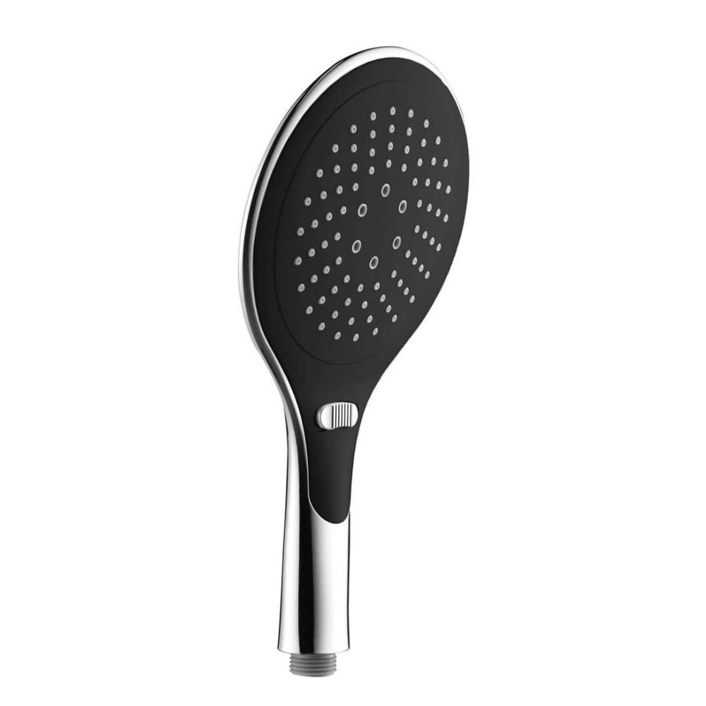 Inter Ceramic tuš ručica, 3 funkcije 15cm abs kromirana/crna slika 1
