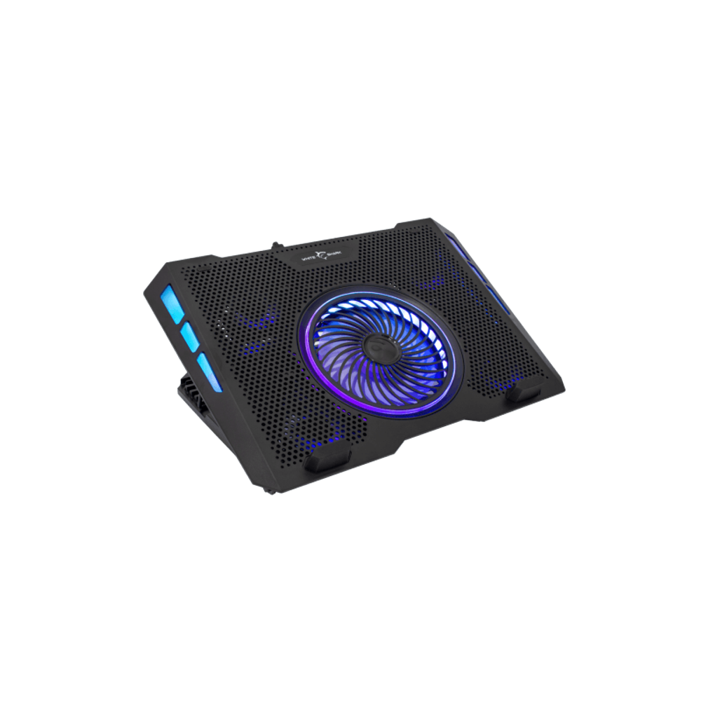 WHITE SHARK Rashladni stalak GCP-13 AURORA / 5 vent. RGB, 17.3" slika 4