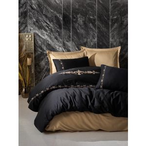 Gloria - Gold Black
Gold Satin Double Quilt Cover Set