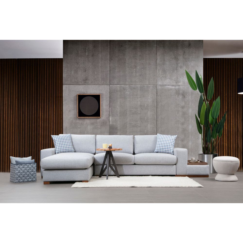 Loop 14 Svijetlosivi Kutni Sofa slika 2